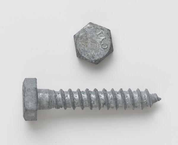 14X112HLBHDG HEX LAG BOLT HOT DIP GALV 1/4 X 1-1/2